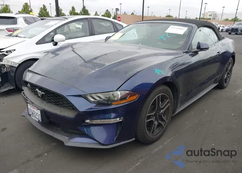 2020 Ford Mustang Ecoboost Premium из США, поврежденный, VIN 1FATP8UH5L5125449